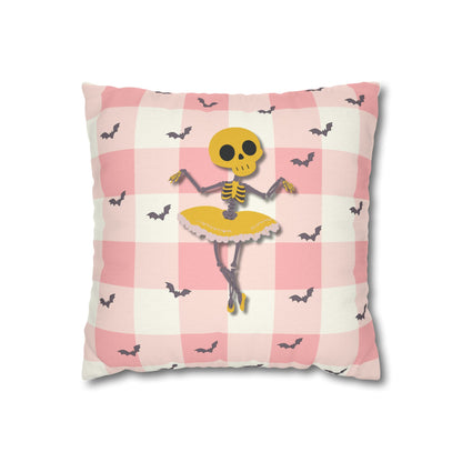 Skeleton Dance Decor Pillowcase