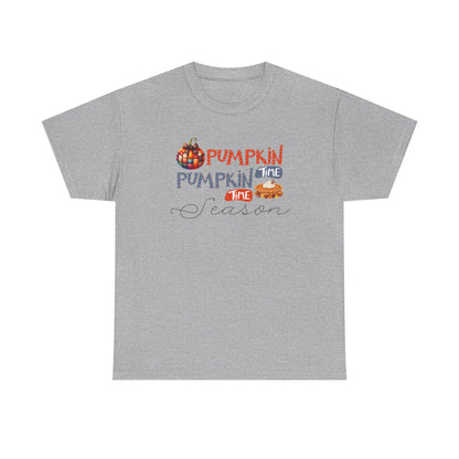 Pumpkin Fall T-Shirt, Cozy Autumn Graphic Tee, Fall Holiday Graphic Tee