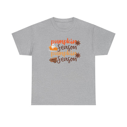 Pumpkin Fall T-Shirt, Cozy Autumn Graphic Tee, Fall Holiday Graphic Tee
