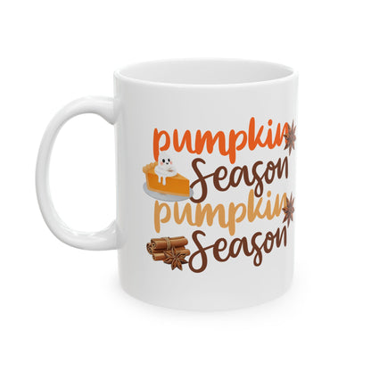 Pumpkin Graphic Shirt, Fall Vibes Autumn Tee, Pumpkin mug, Friendsgiving mug.