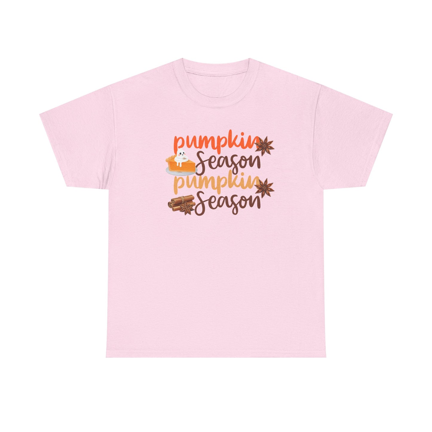 Pumpkin Fall T-Shirt, Cozy Autumn Graphic Tee, Fall Holiday Graphic Tee