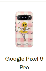 Coquette Skeleton Dance Phone Case