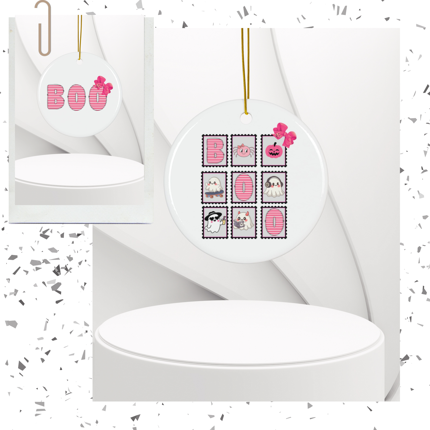 Halloween Coquette Decor Ornament