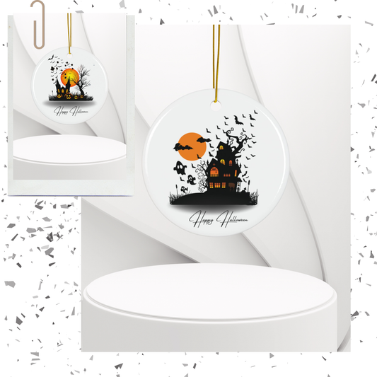 Spooky House Mini Decor Ornament