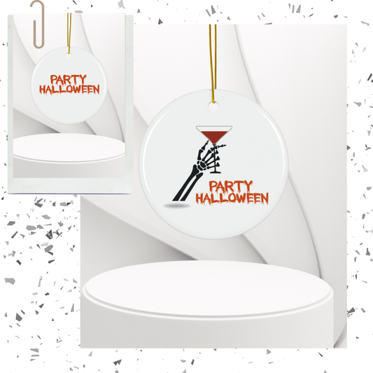Skeleton Party Mini Decor Ornament