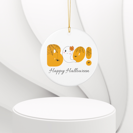 Spooky Boo Hanging ornament