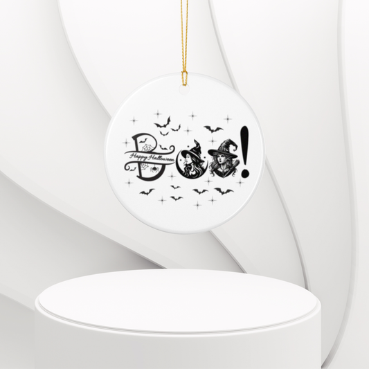 Boo Vibes Only ornament