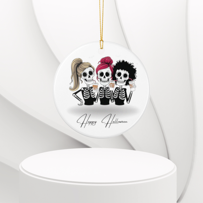 Spooky Charm Halloween Ornaments