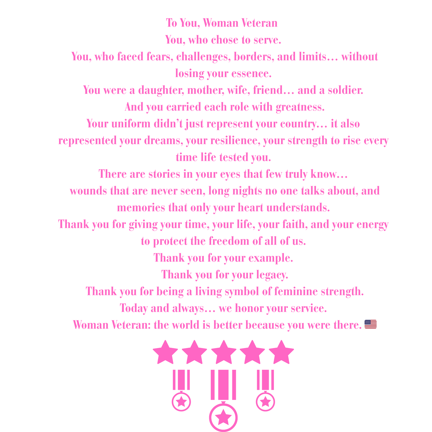 Veteran woman T-Shirt”