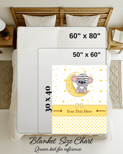 Baby Blanket{30x40} Personalized blankets, custom blankets, blankets with name.