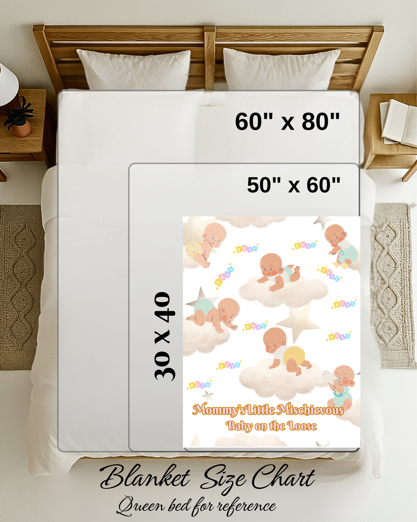 Baby Blanket {30x40} decorative throw blanket, bed blanket, couch blanket, comfy blanket..