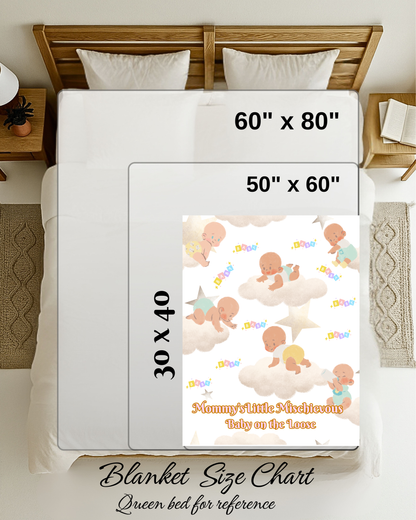 Baby Blanket {30x40} decorative throw blanket, bed blanket, couch blanket, comfy blanket..