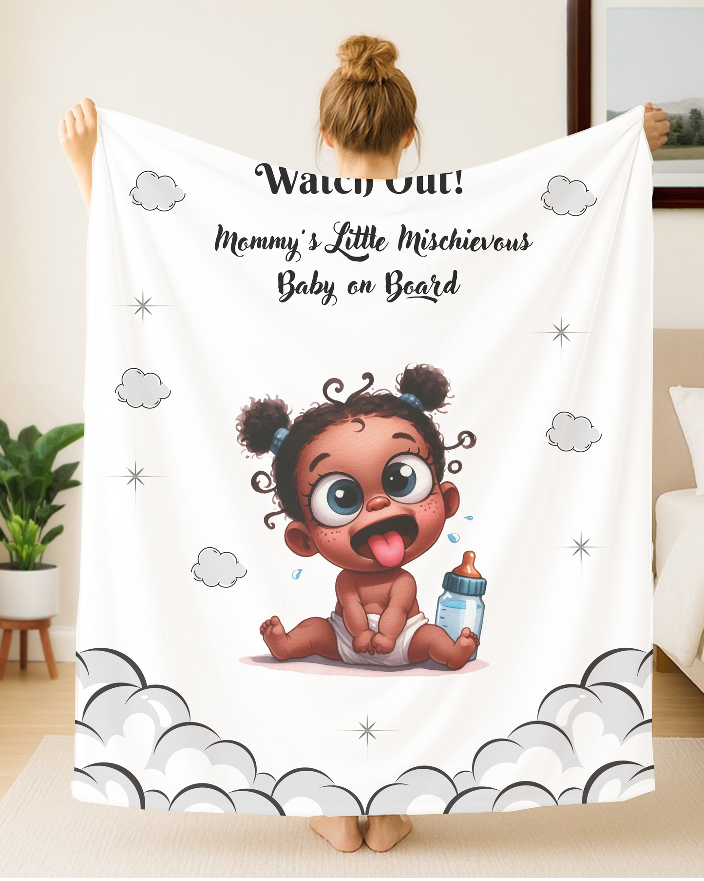 Baby Blanket{30x40} decorative throw blanket, bed blanket, couch blanket, comfy blanket.