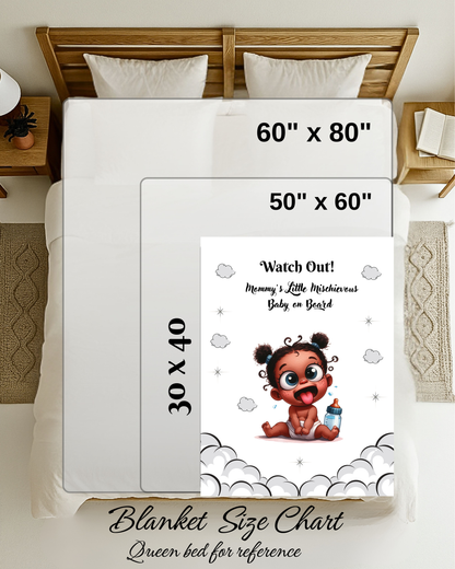 Baby Blanket{30x40} decorative throw blanket, bed blanket, couch blanket, comfy blanket.