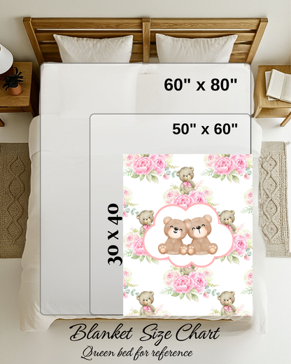 Baby Blanket{30x40} decorative throw blanket, bed blanket, couch blanket, comfy blanket.