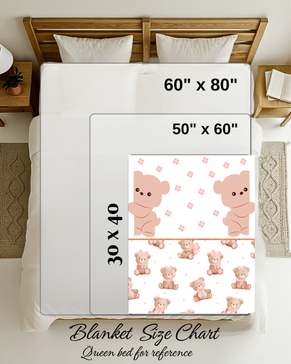 Baby Blanket{30x40} decorative throw blanket, bed blanket, couch blanket, comfy blanket.