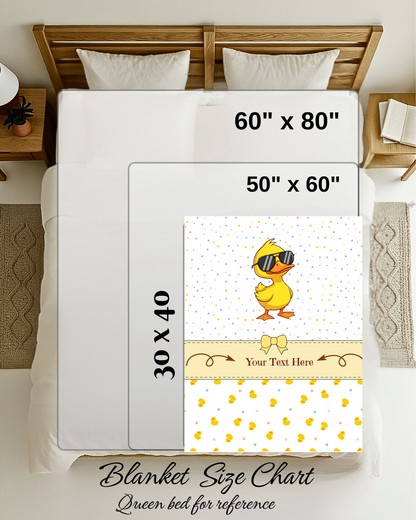 Baby Blanket{30x40}Personalized blankets, custom blankets, blankets with name.