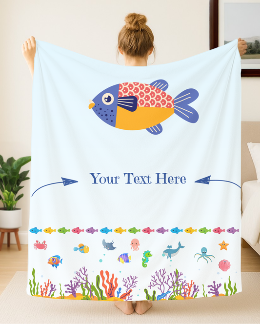 Baby Blanket{30x40} Personalized blankets, custom blankets, blankets with name.