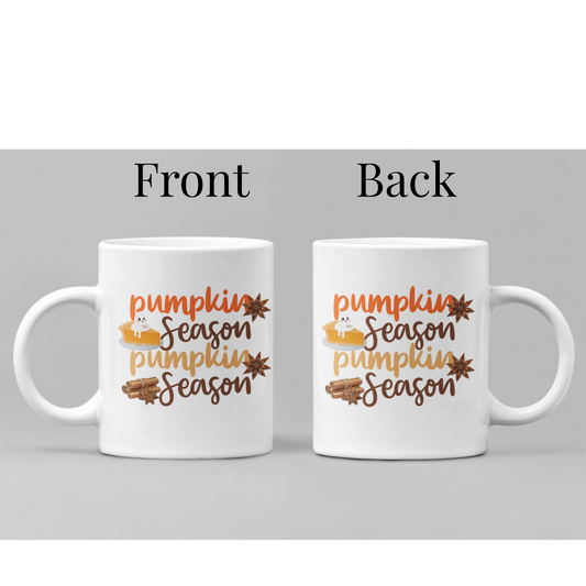 Pumpkin Graphic Shirt, Fall Vibes Autumn Tee, Pumpkin mug, Friendsgiving mug.