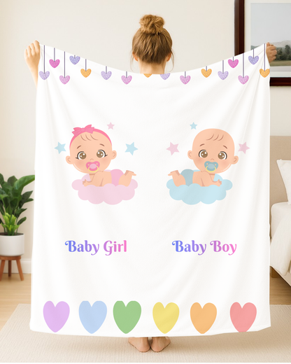 Baby Blanket{30x40} decorative throw blanket, bed blanket, couch blanket, comfy blanket.