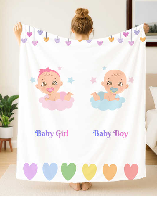 Baby Blanket{30x40} decorative throw blanket, bed blanket, couch blanket, comfy blanket.