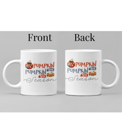 Pumpkin Graphic Shirt, Fall Vibes Autumn Tee, Pumpkin mug, Friendsgiving mug.