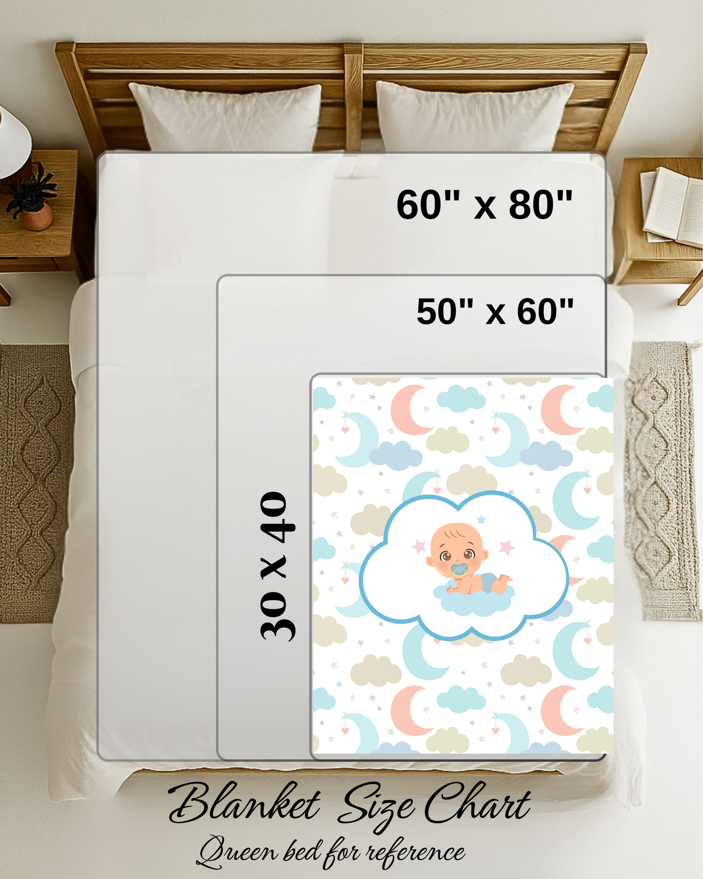 Baby Blanket{30x40} decorative throw blanket, bed blanket, couch blanket, comfy blanket.