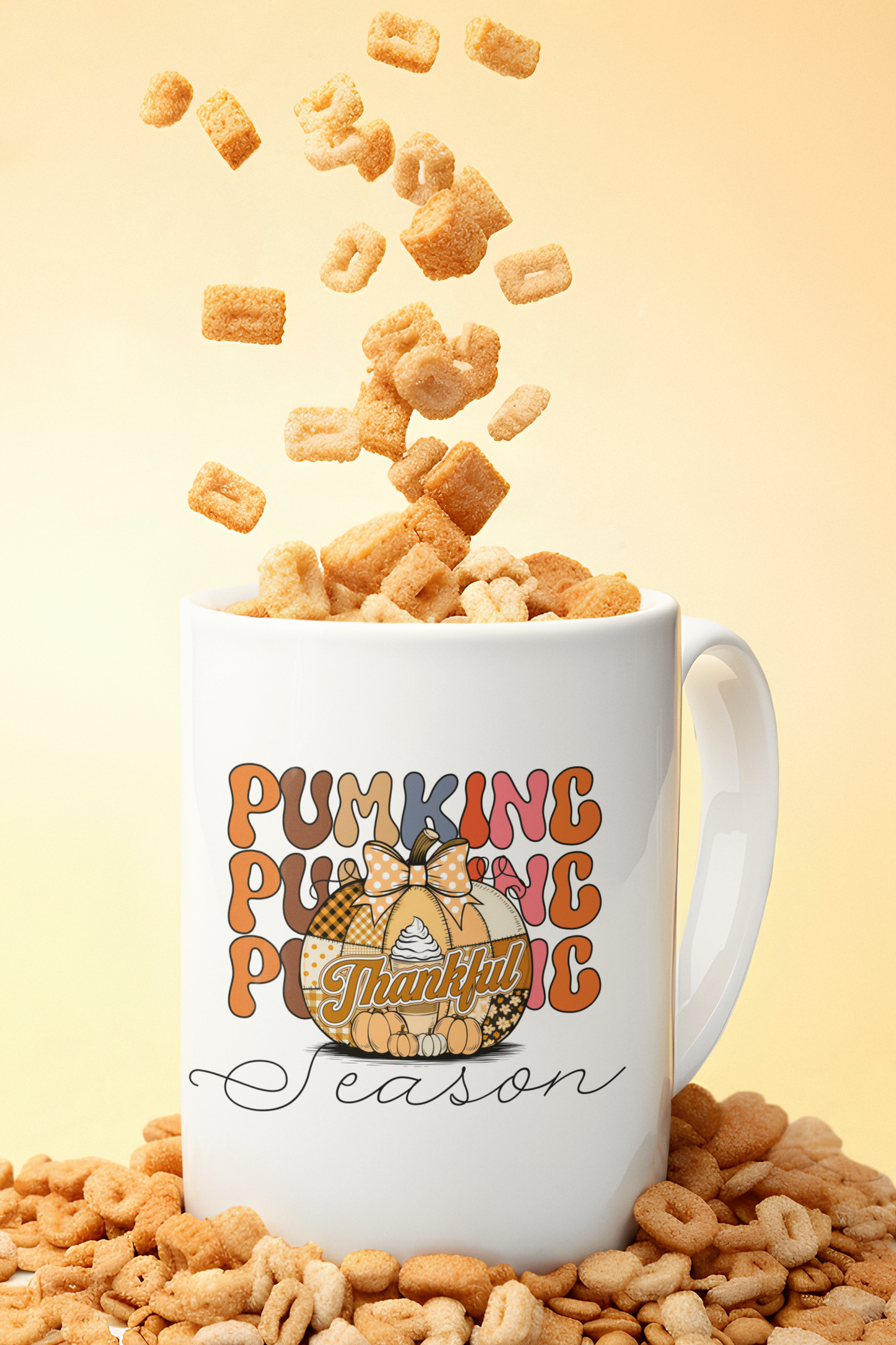 Funny Pumpkin mug, Pumpkin mug, Friendsgiving mug.