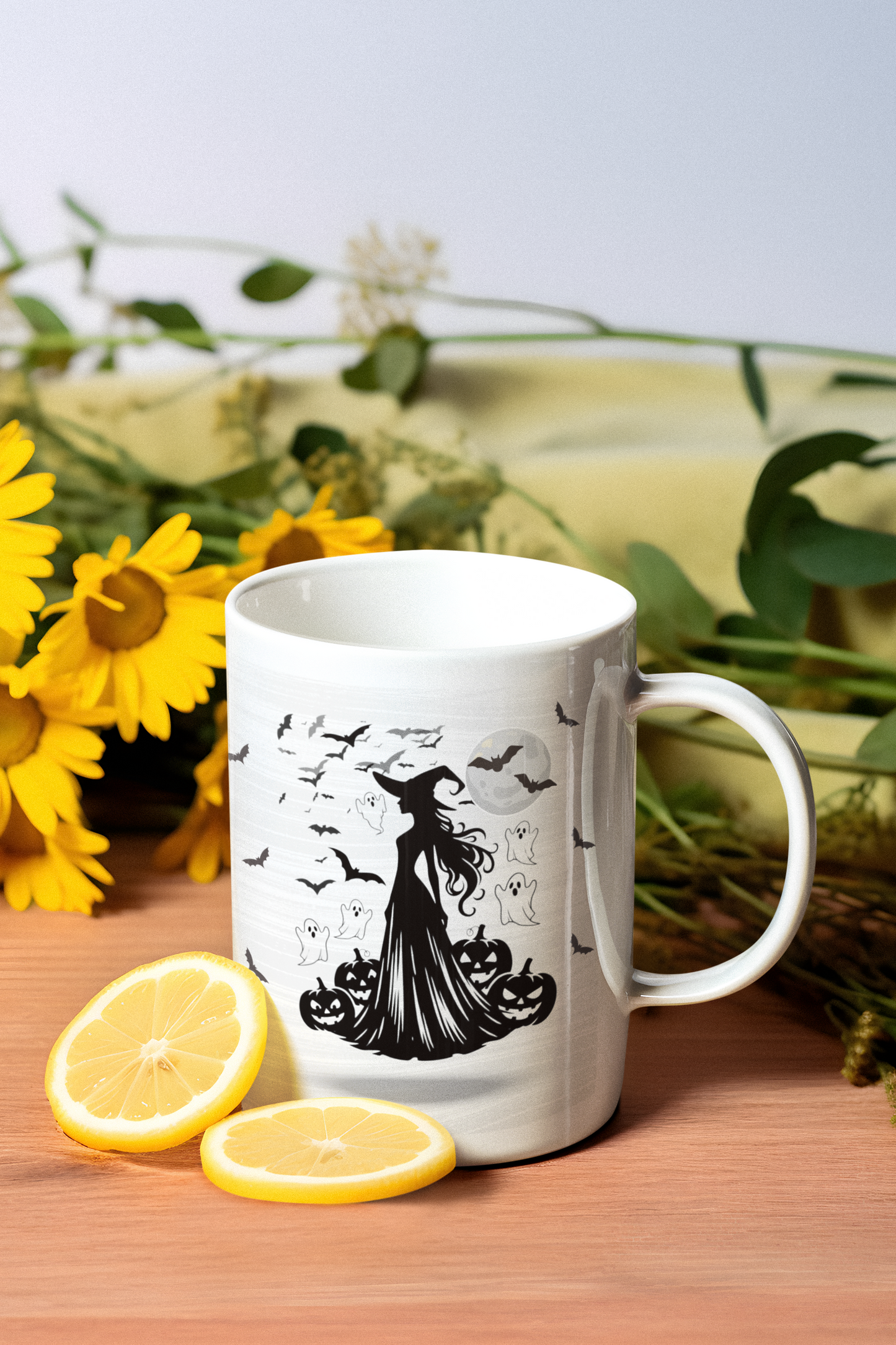 Naughty Little Witch Ceramic Mug, (11oz, 15oz)