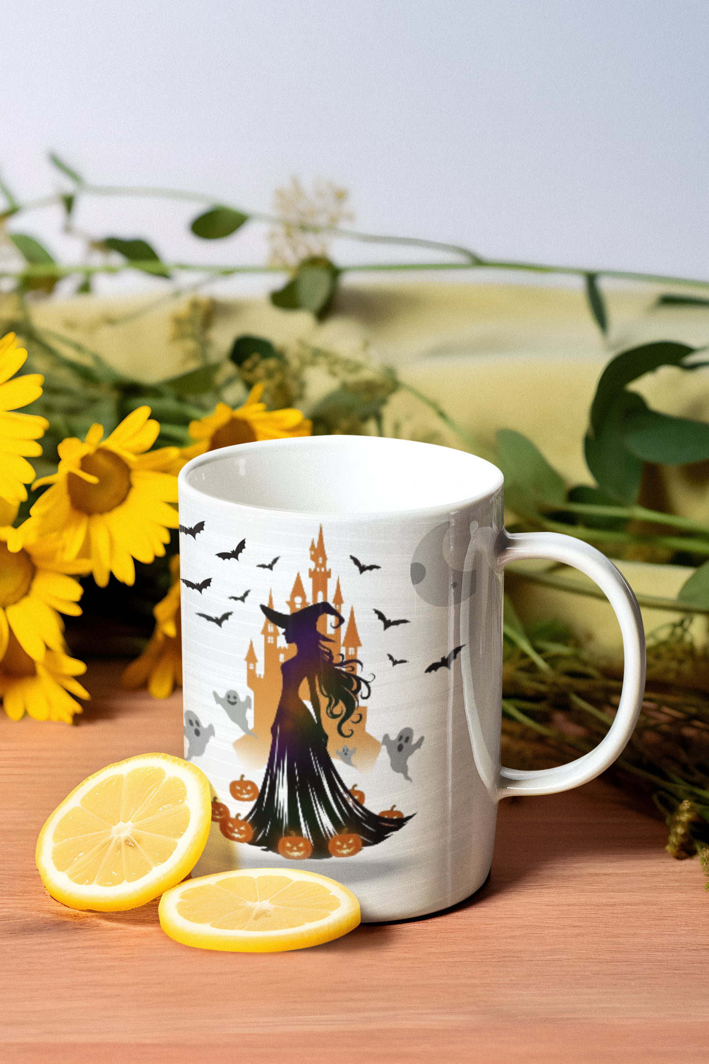 “Mysterious and Charming Ceramic Mug, (11oz, 15oz)