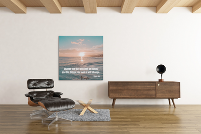 “Shift Your View” Unique illustration print .