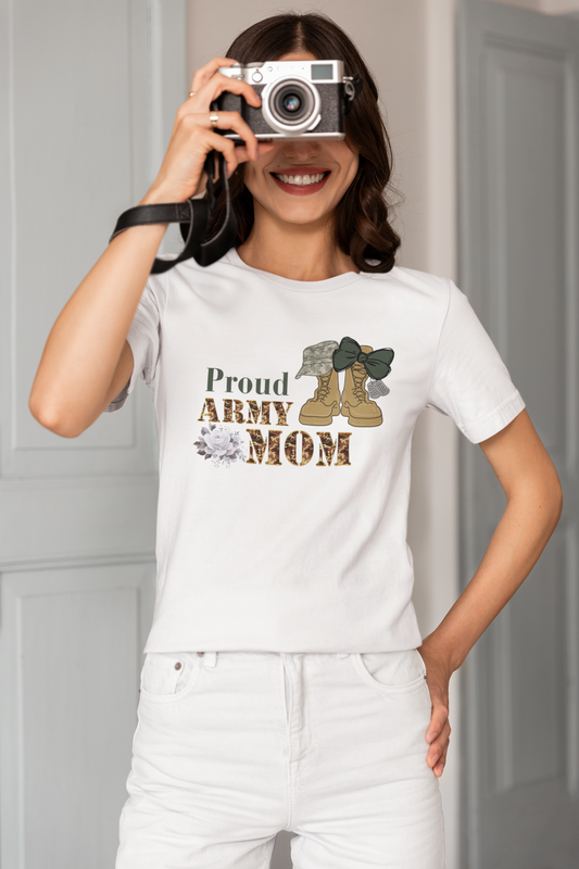 Proud Army MOM T-Shirt”