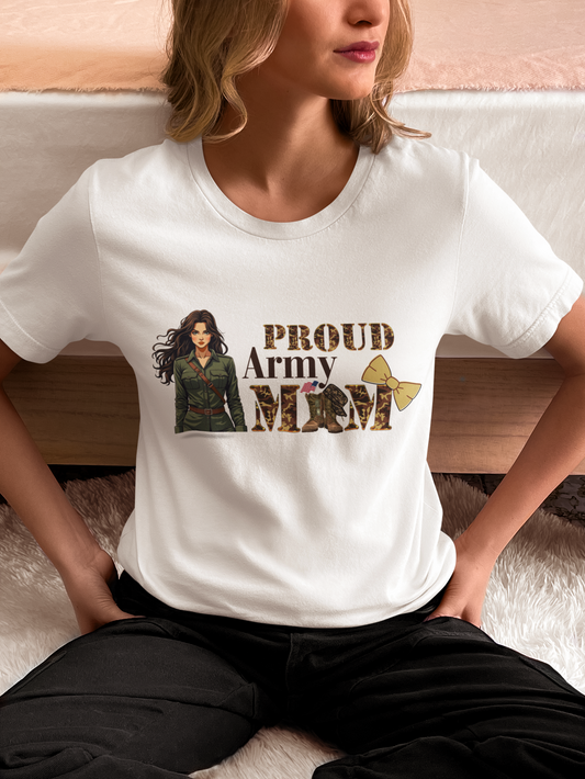 Fearless Army Woman T-Shirt”
