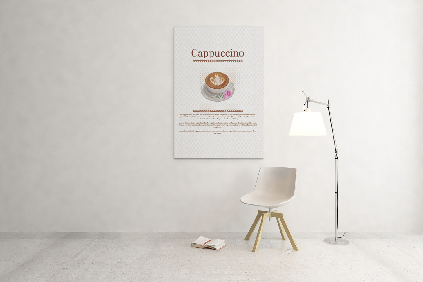 Cappuccino Lover Matte Vertical Posters