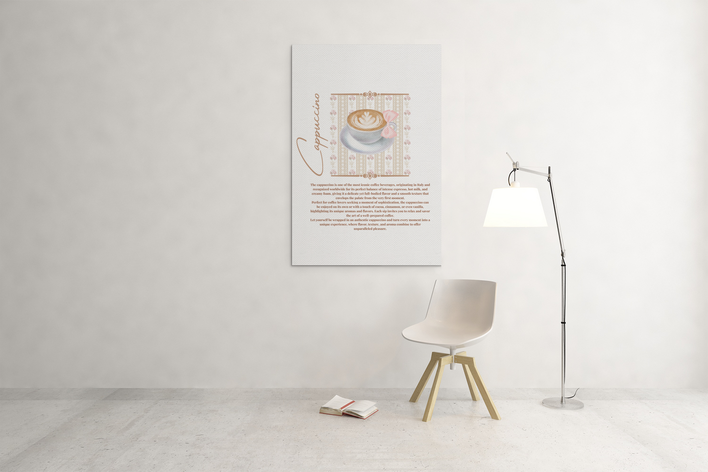 Cappuccino Lover  Coquette Matte Vertical Posters