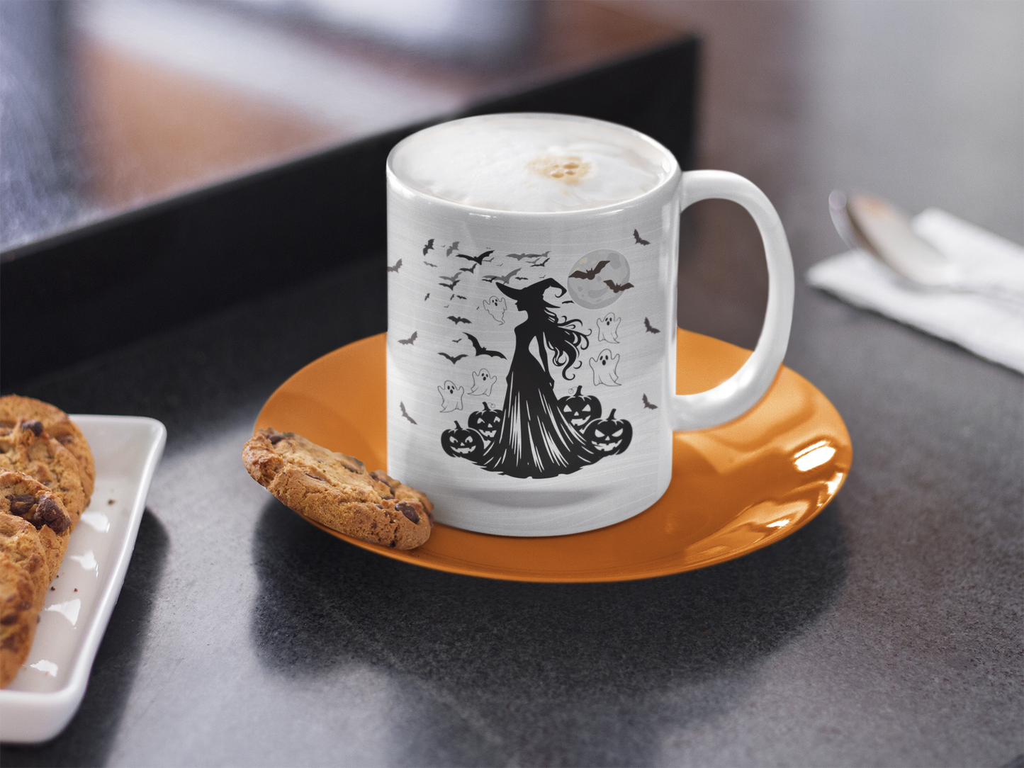 Naughty Little Witch Ceramic Mug, (11oz, 15oz)
