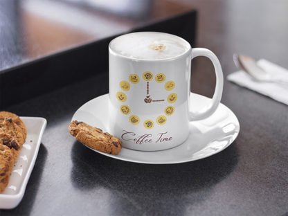 Coffee O’Clock Mug Ceramic Mug