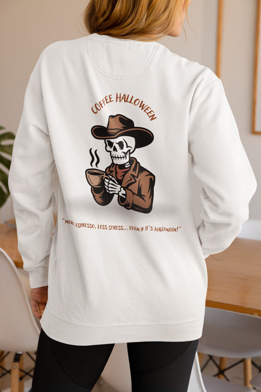 “Halloween & Coffee: spooky vibes with cozy sips”