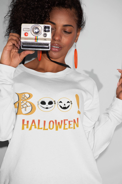 Boo-tiful Halloween Sweatshirt – Chic & Comfy