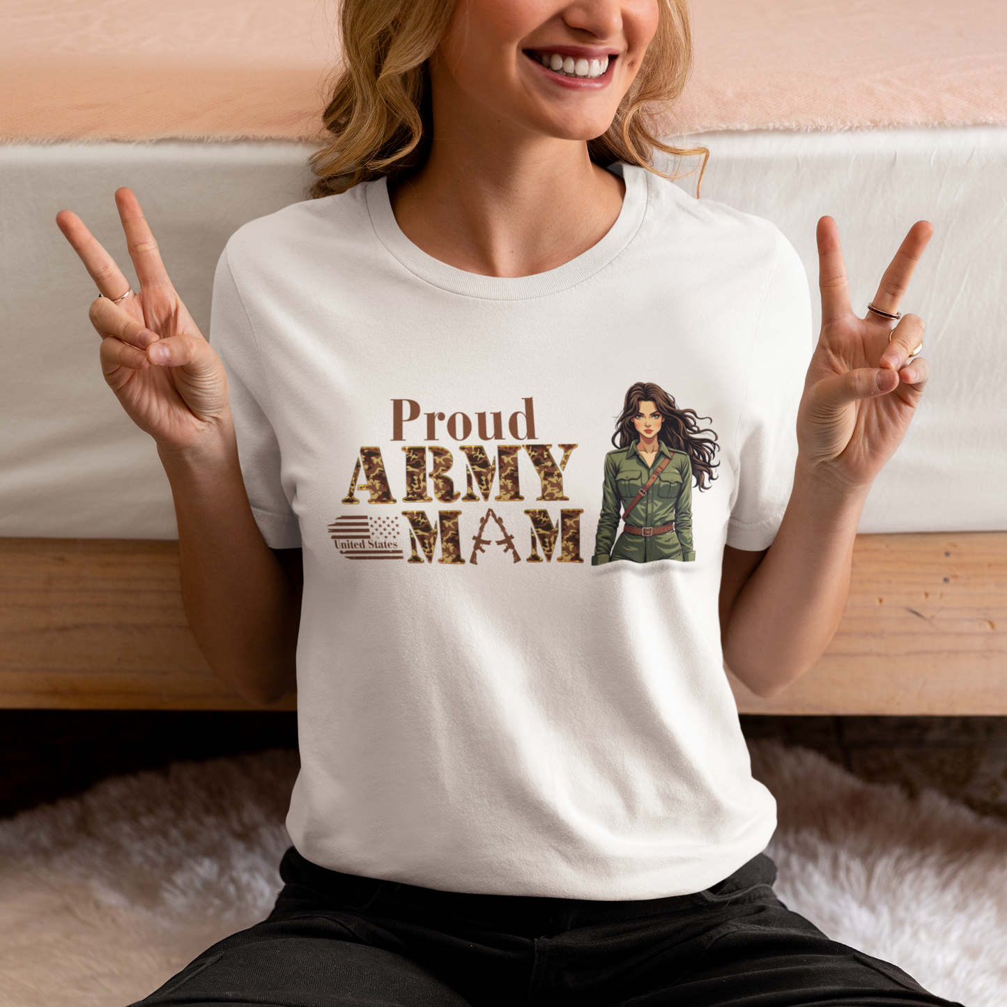 Proud Soldier MOM T-Shirt”