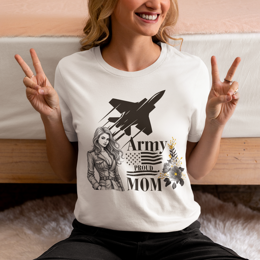 Born to Serve – Army Girl T-Shirt”