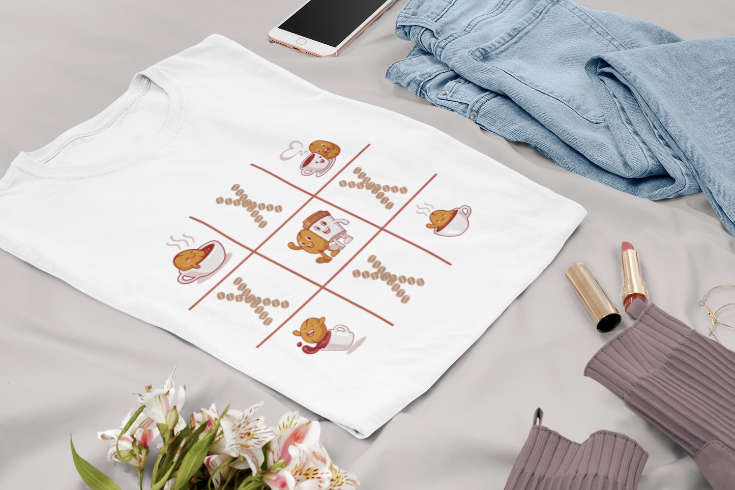 “Coffee Wins Every Time” T-Shirt”