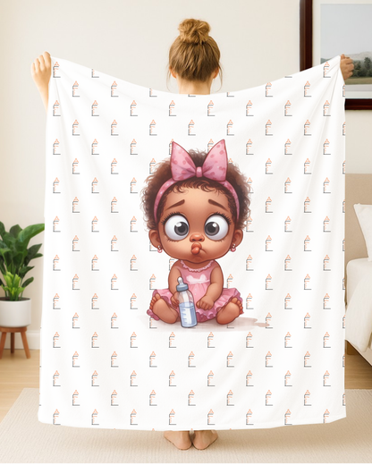 Baby Blanket{30x40} decorative throw blanket, bed blanket, couch blanket, comfy blanket.