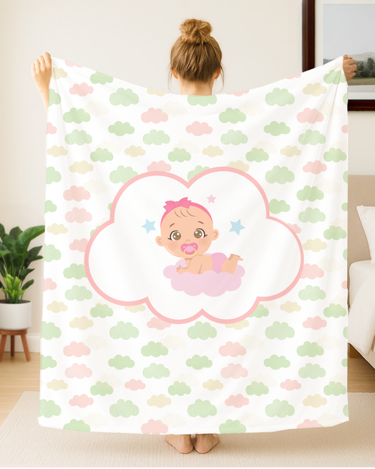 Baby Blanket{30x40} decorative throw blanket, bed blanket, couch blanket, comfy blanket.