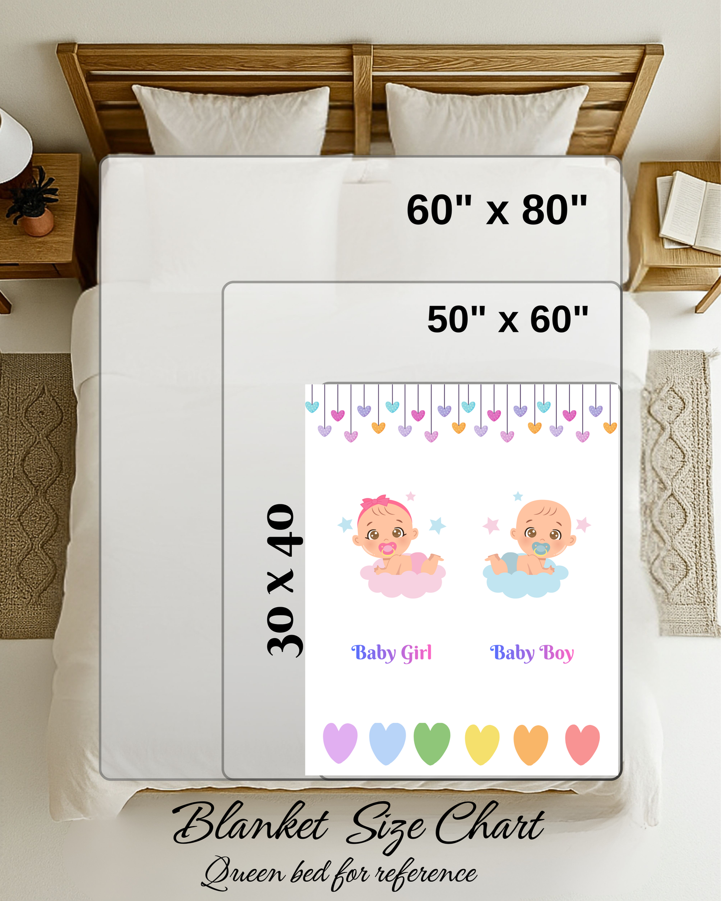 Baby Blanket{30x40} decorative throw blanket, bed blanket, couch blanket, comfy blanket.