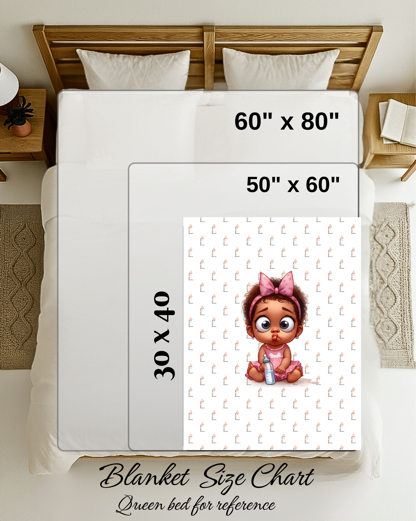 Baby Blanket{30x40} decorative throw blanket, bed blanket, couch blanket, comfy blanket.