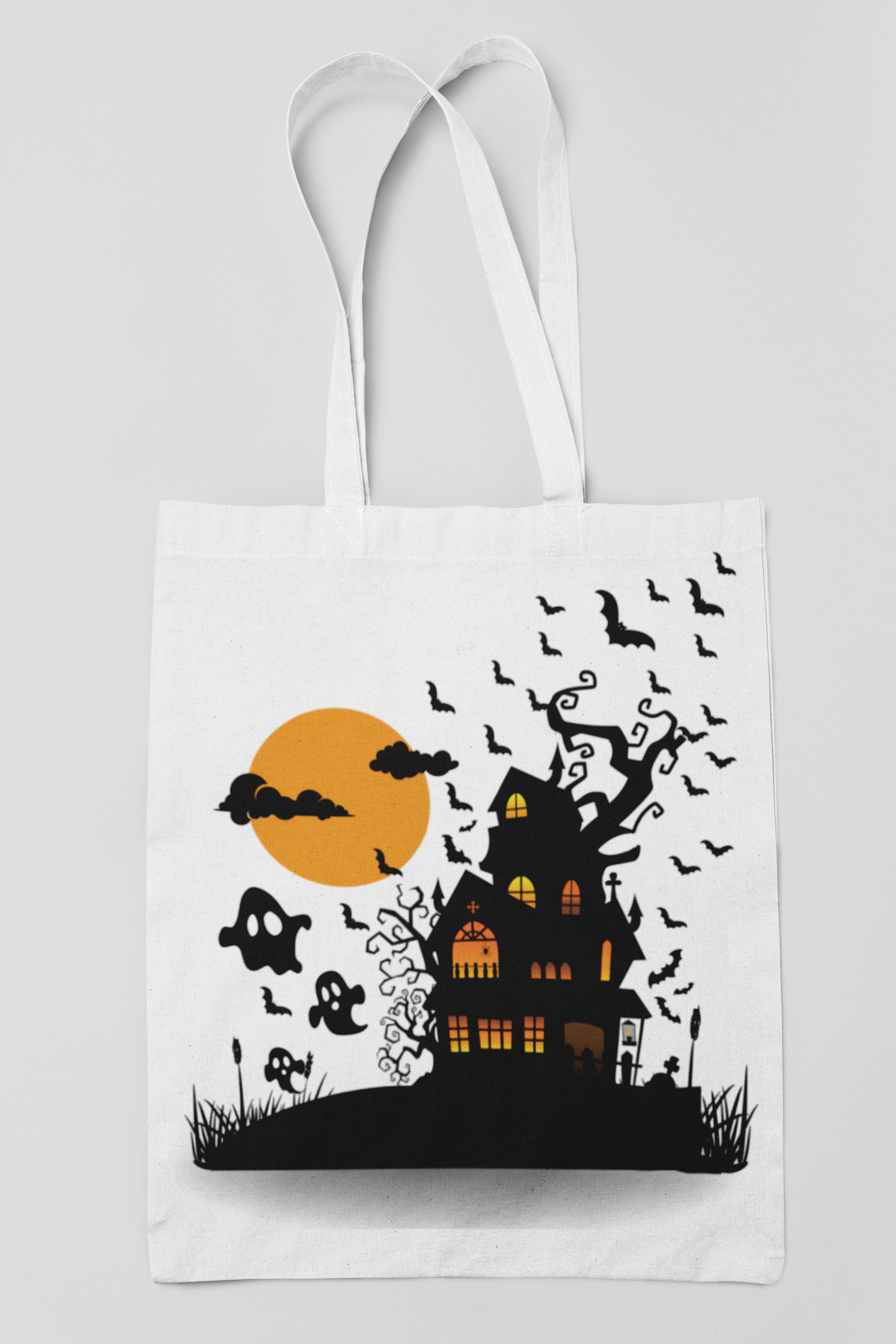 Spooky Home Essentials Tote