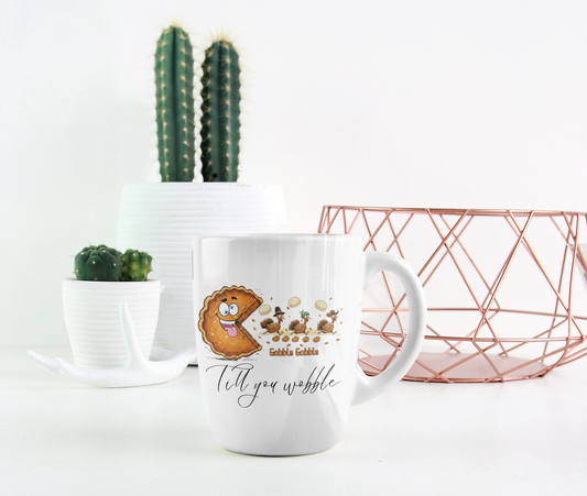 Thanksgiving mug, Turkey mug, Gobble Gobble mug, Friendsgiving mug,