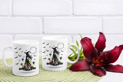 Charming Witch Ceramic Mug, (11oz, 15oz)