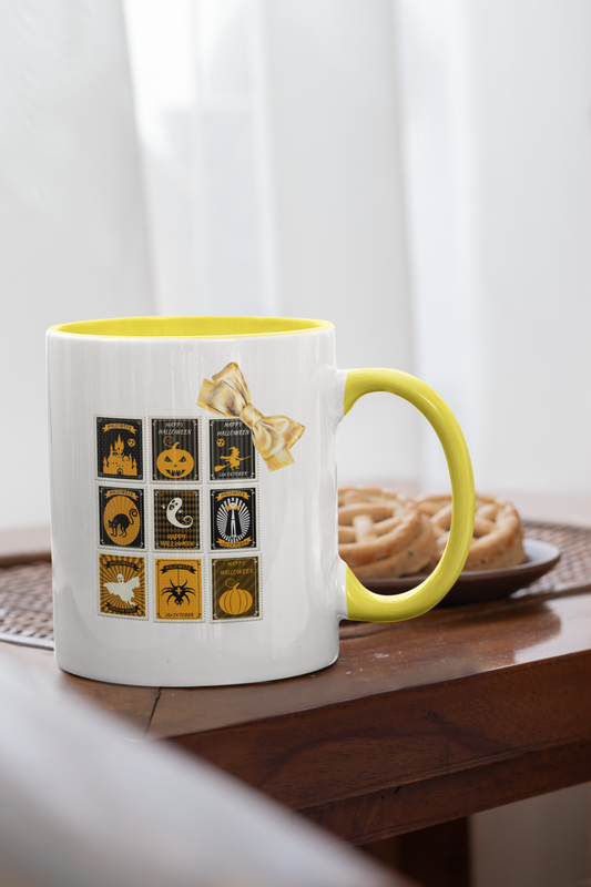 Spells & Caffeine Halloween Coffee Mug (11, 15oz)